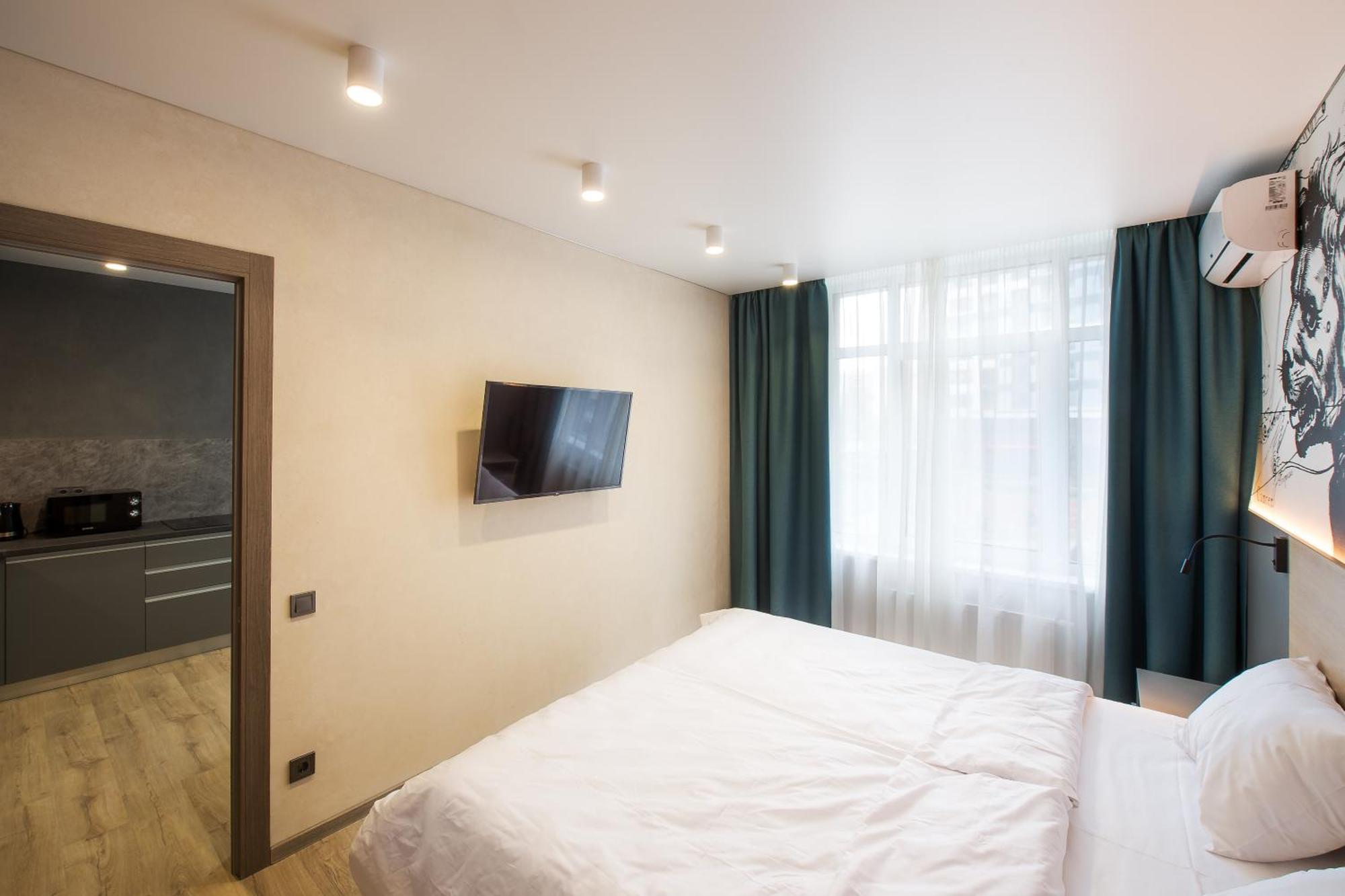 Orion Apartments Kiew Zimmer foto